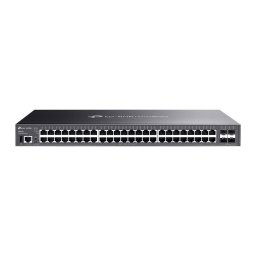 TP-Link OMADA switch SG5452X (48xGbE, 4xSFP , 1xUSB2.0, 2xKonzol, ventilátor nélkül)