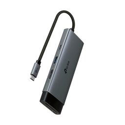 TP-Link UH7021C USB-C hub 7in1 (3x USB3.2Gen1, 1xUSB-C3.2Gen1, 1xHDMI, 1xSD, 1xmicroSD, PD 100W)