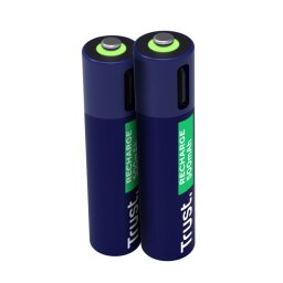 TRUST USB-C ÚJRATÖLTHETŐ ELEMEK 2P - AAA