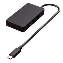 WG - HUB Type-C és 4x USB-A, USB 3.0, 5 Gbps, fekete színű