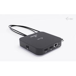 i-tec USB-C Dual HDMI dokkoló állomás, Power Delivery 100W