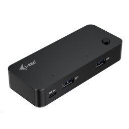 i-tec univerzális KVM HUB 2x USB-C 2x USB-A 3.0 port