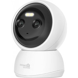 iGET HOMEGUARD HGWIP222 - Kettős lencsés IP kamera, 2K felbontás, 2x optika, hang és éjjellátó funkcióval