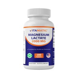 Vitamatic Magnézium-laktát, 180 tabletta (1 000 mg/tabletta)