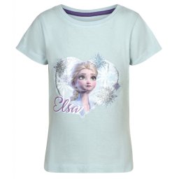 Disney Jégvarázs Elsa gyerek rövid póló, felső 7 - 8 év / 122 - 128 cm
