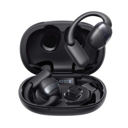 JOYROOM OPENFREE bluetooth fülhallgató SZTEREO (v5.4, TWS, fülre akasztható, mikrofon, zajszűrő, IPX4 + töltőtok) FEKETE