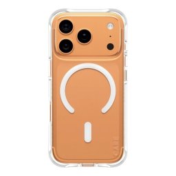 PANZERGLASS CARE SAMBA szilikon telefonvédő (ütésállóság, légpárnás sarok, kameravédő, MagSafe) ÁTLÁTSZÓ Apple iPhone 17 Pro