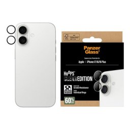 PANZERGLASS HOOPS CERAMIC kameravédő üveg (9H + segédkeret) ÁTLÁTSZÓ Apple iPhone 17, iPhone 16 Plus, iPhone 16