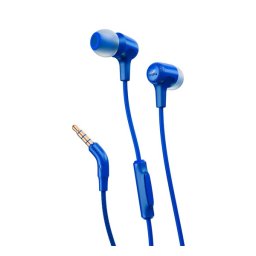JBL E15 fülhallgató SZTEREO (3.5mm jack, mikrofon, felvevő gomb) SÖTÉTKÉK