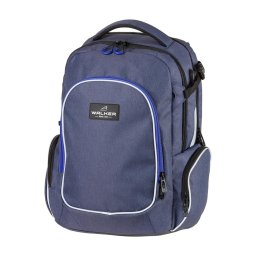Iskolatáska ergonómiai, tinédzser fiús Grid Navy by Walker