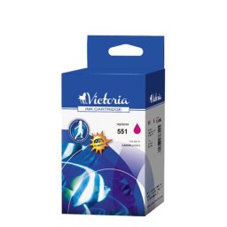 VICTORIA TECHNOLOGY CLI-551 Tintapatron Pixma iP7250, MG5450,MG6350 nyomtatókhoz, VICTORIA TECHNOLOGY, magenta, 11ml