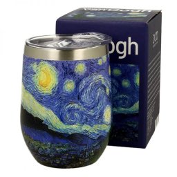 Van Gogh Csillagos éj utazóbögre / duplafalú hőtartó fém pohár - 330 ml