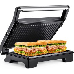 HAUSMEISTER HM8811 PANNINI és GRILLSÜTŐ 1000 W
