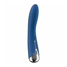 Satisfyer Spinning Vibe 1 - forgó fejes G-pont vibrátor, kék