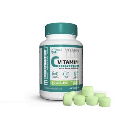 Marathontime C-vitamin rágó+spirulina+cink