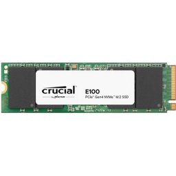 Crucial E100 1TB PCIe Gen4 2280 NVMe M.2 SSD 1TB PCIe Gen4 2280 NVMe