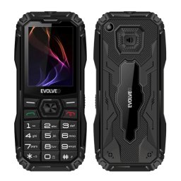 EVOLVEO MaxPhone A1, nyomógombos Dual SIM telefon, fekete színű