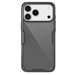 Nillkin Nature TPU PRO tok az Apple iPhone 17 Pro/18 Pro készülékhez, átlátszó fekete