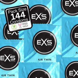 EXS Air Thin - latex óvszer (144 db)