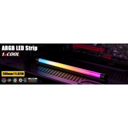 1stCOOL AURA EVO ARGB LED, SATA, 28cm, fekete