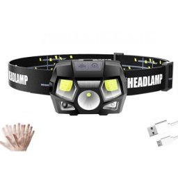 AKU fejlámpa 9xLED CREE típus