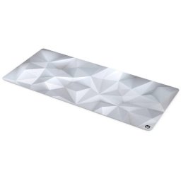 Endorfy Crystal Onyx White XL egéralátét, játék, 900×400×3mm, vízálló, fehér, fehér