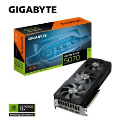 GIGABYTE VGA NVIDIA GeForce RTX 5070 EAGLE OC 12G, 12G GDDR7, 3xDP, 1xHDMI