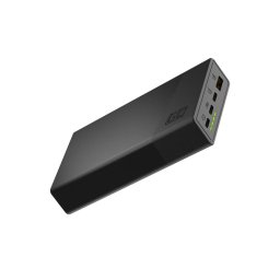 Green Cell GC PowerPlay 20S Power Bank 20000mAh 22.5W PD USB C gyors töltéssel hordozható telefon töltő iPhone 15 14 13 12-hez