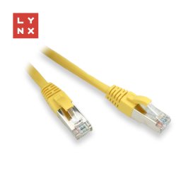 LYNX FTP patch kábel Cat5e PVC, CCA, 5m, sárga