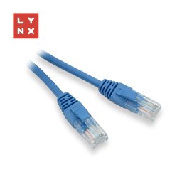 LYNX UTP patch kábel Cat5e, PVC, CCA, 5m, kék