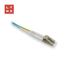 LYNX duplex patch kábel MM, OM3, LC/LC, 50/125µm, 1m