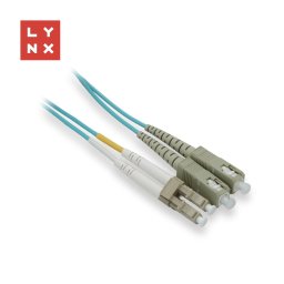 LYNX duplex patch kábel MM, OM3, LC/SC, 50/125µm, 10m