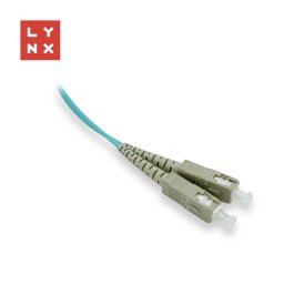 LYNX duplex patch kábel MM, OM3, SC/SC, 50/125µm, 10m