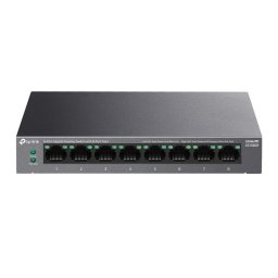TP-Link LiteWave switch LS108GP (8xGbE, 8xPoE , 62W, ventilátor nélküli)