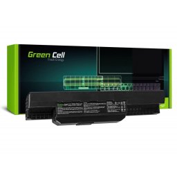 Zöld cellás akkumulátor A31-K53 A32-K53 A41-K53 A42-K53 Asus A537 K53 K53 K53E K53S K53S K53S K53SV X53 X53S X53U X54 X54C X54F X54H számára
