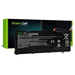 Zöld cellás akkumulátor AC14A8L AC15B7L Acer Aspire Nitro V15 VN7-571G VN7-572G VN7-591G VN7-592G és V17 VN7-791G VN7-792G számára