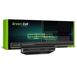 Zöld cellás akkumulátor Fujitsu LifeBook A514 A544 A555 AH544 AH564 E547 E554 E733 E734 E743 E744 E746 E753 E754 S904 számára