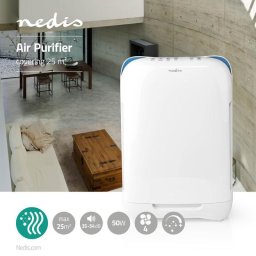 Nedis AIPU200CWT - Légtisztító | 25 m2 | 35-54 dB | Levegőminőség-mutató