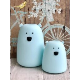 Rabbit & Friends Teddy Bear Touch lámpa | Kék