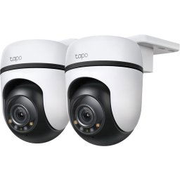 TP-Link Tapo C510W(2 db) kültéri-kültéri kamera, (3MP, PTZ, 2K 1296p, WiFi, IR 30m, micro SD kártya)
