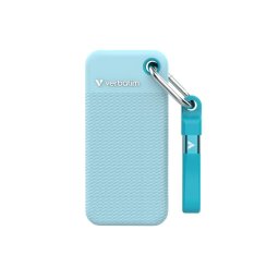 VERBATIM Külső SSD 2TB Pocket SSD, USB-C, kék
