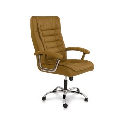 Velora Office Line VEGA Amber - prémium főnöki irodai szék, barna