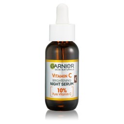 Garnier Skin Naturals ragyogást adó éjszakai szérum 10% tiszta C-vitaminnal