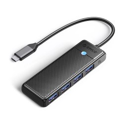 Orico PAPW4A-C3 USB-A hub dokkolóállomás 4x USB-A 3.0 - Fekete