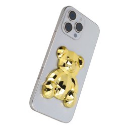 Telefon állvány BEAR - felragasztható - arany