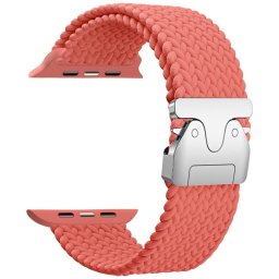 Beline Woven Nylon Parachute Strap szíj Apple Watch 42/44/45/49mm-es Rózsaszín piros