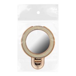 Telefonállvány CIRCLE MIRROR - felragasztható - arany színű