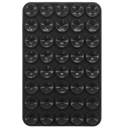 Univerzális telefon tapadókorong fekete