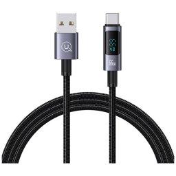 Kábel USAMS Sufeng sorozat US-SJ673 66W 6A gyors töltés USB-C - USB-A 1,2m matt