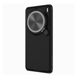 NILLKIN CAMSHIELD PROP MAGNETIC szilikon telefonvédő (ütésállóság, kameravédő, kitámasztó, csíkos) FEKETE Vivo X200 Pro 5G